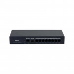 SWITCH DAHUA 8 POE 1GB + 1 SFP + 1GE 65W 