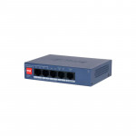SWITCH DAHUA L2 CLOUD 4 POE + 1 GIGA 36W